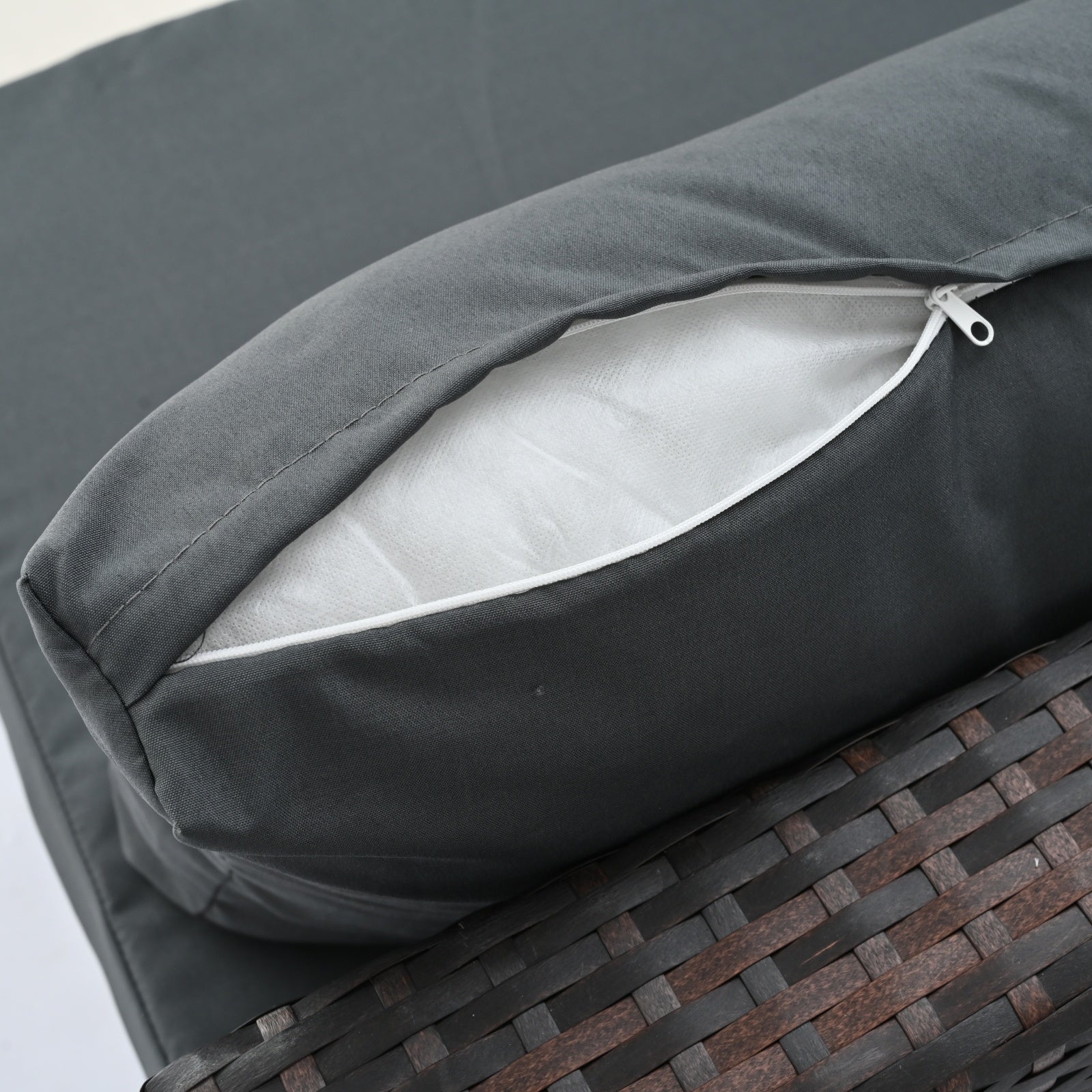 Stylish 5-Piece Outdoor PE Wicker Patio Furniture Set