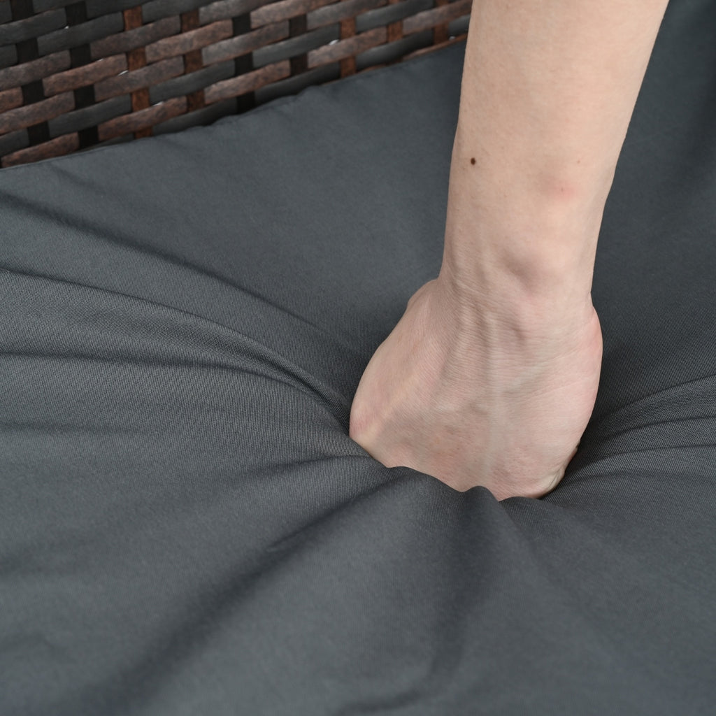 Stylish 5-Piece Outdoor PE Wicker Patio Furniture Set